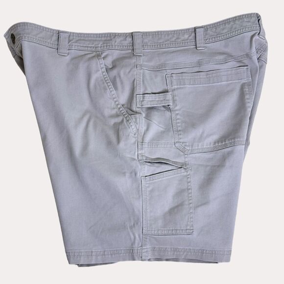 Columbia Mens Cargo Carpenter Shorts Khaki Tan 42 x 8 bf - Picture 2 of 8